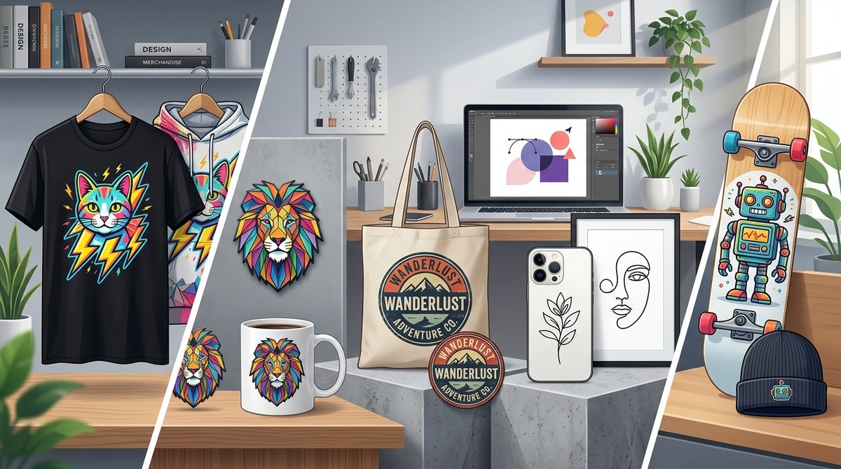 5 Vector Art Styles Perfect for Merchandise Design